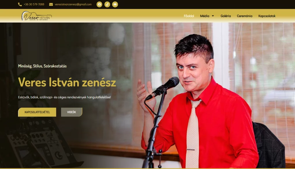 Weboldal készítés